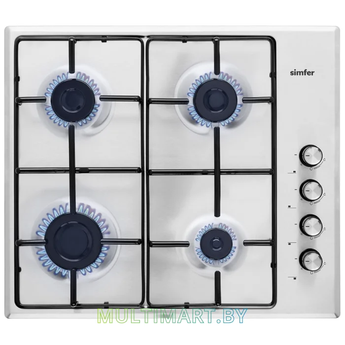 Газовая варочная панель Simfer H60Q40W401